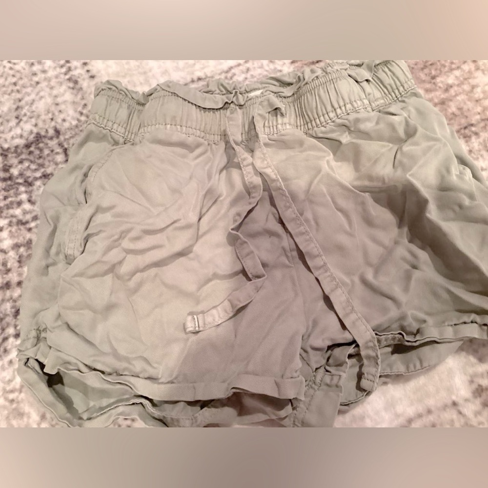 Green shorts